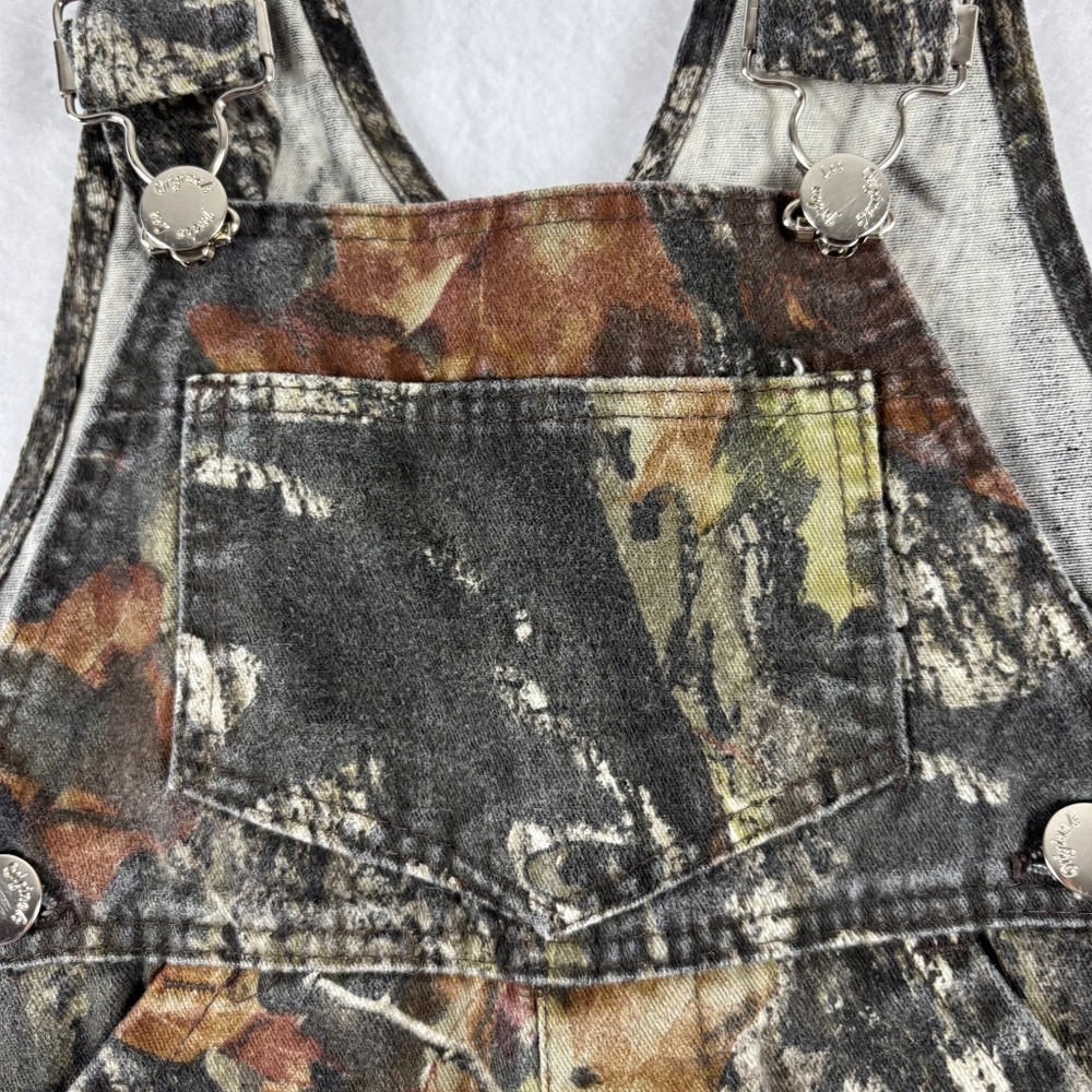 Lee, Vintage, Kids Camouflage, Overalls, Size18m, Forest Camo, Leg Snaps - Picture 4 of 13